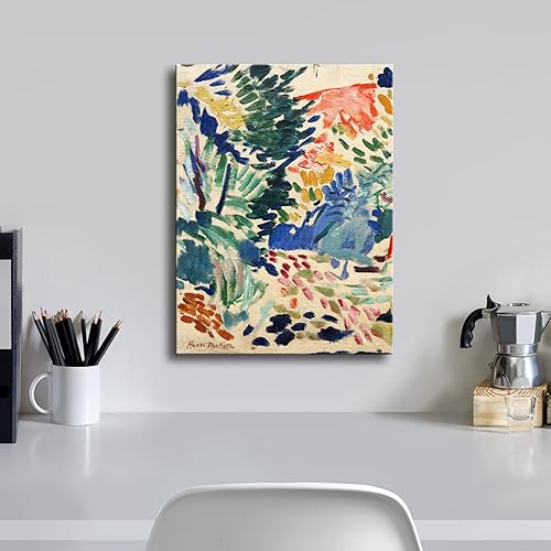 Miniatura 4 de Wieco Art Impresiones en lienzo para pared, póster estético de Henri Matisse, paisaje en Collioure, exposición de arte de Matisse, carteles para