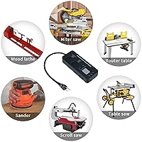 Vista 7 de Interruptor automático para aspiradoras para herramientas eléctricas, Ortis Control de Polvo Autoswitch Retrasa la Conexión/Desconexión
