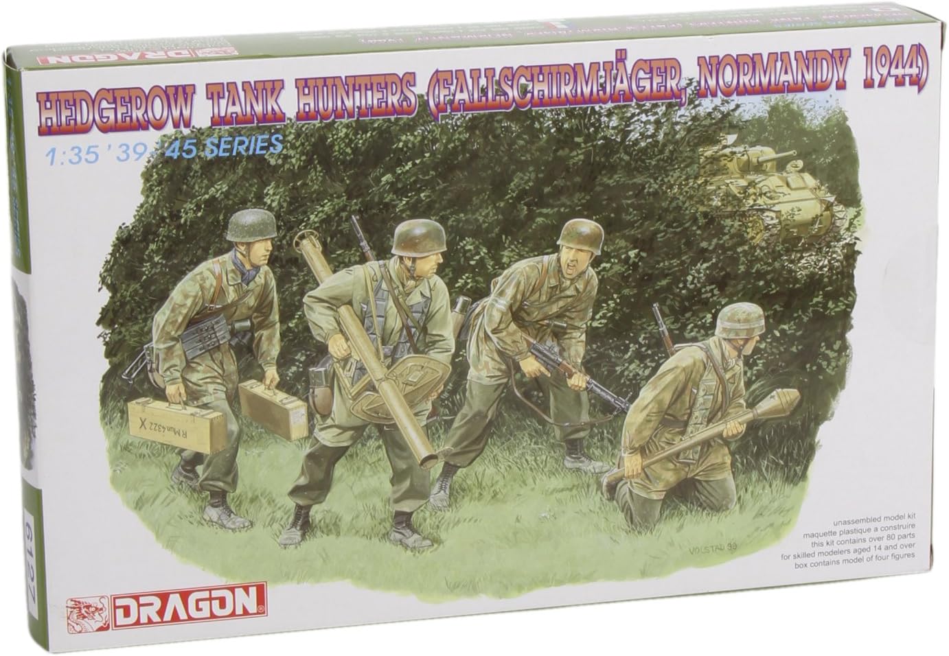 DRAGON MODELS USA 6127 1/35 Hedgerow Tank Hunters Normandy 1944