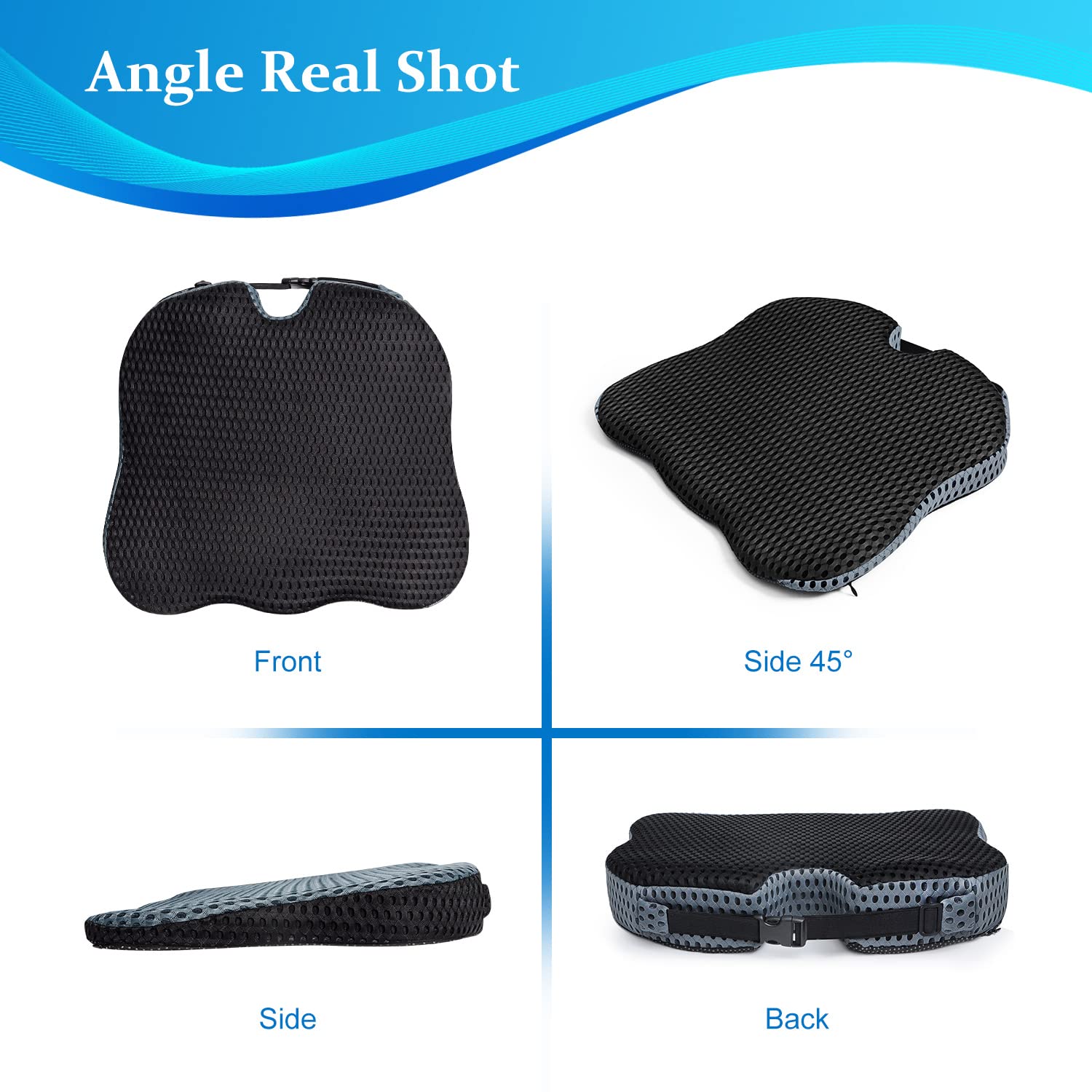 Dreamer Car Seat Cushion for Car Seat Driver Memory Foam Car Seat