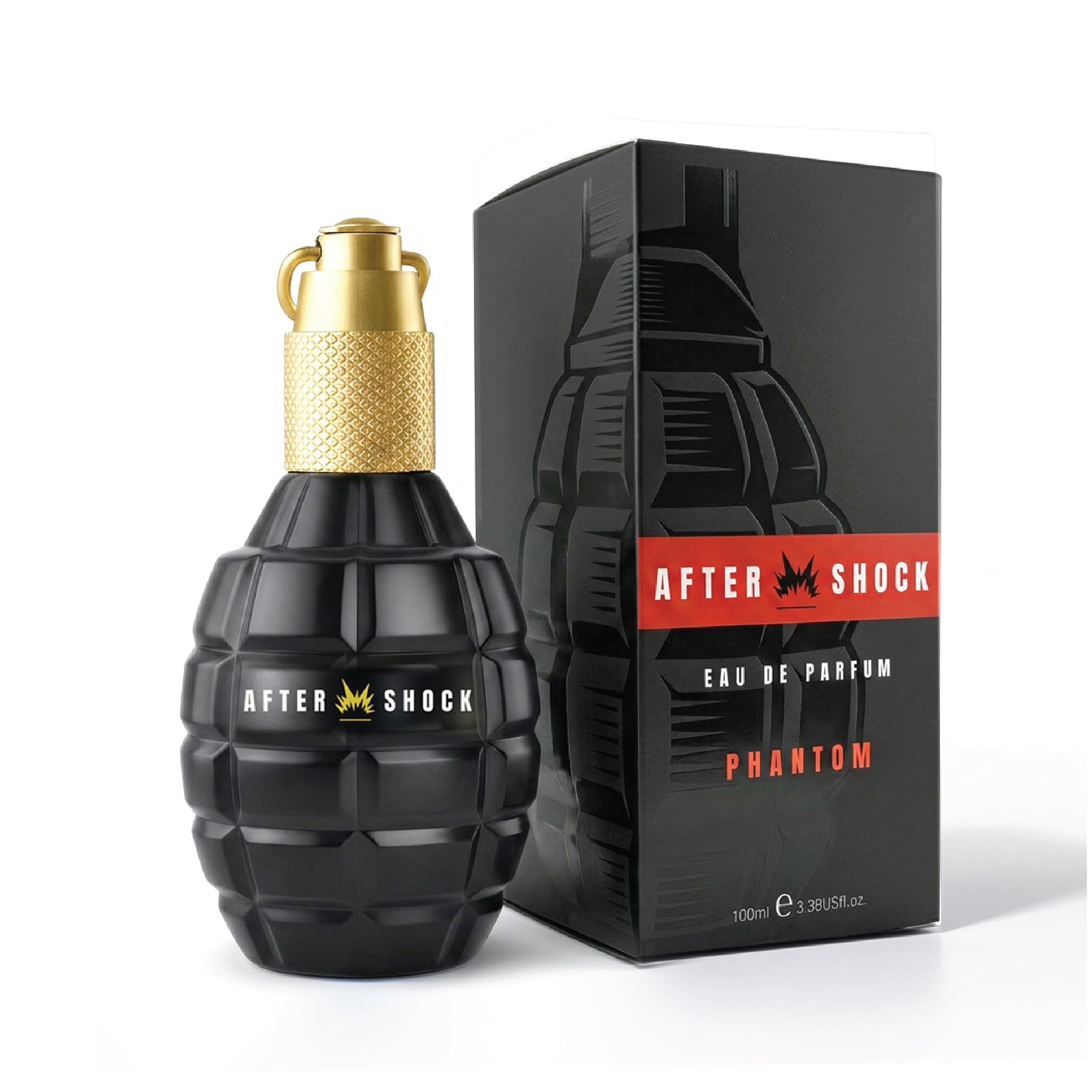 Aftershock Phantom Eau De Parfum for Men 100ml | Long Lasting Perfume | Oud Tobacco Woody Amber Fragrance with Warm Spicy, Smoky Notes | Masculine Luxury Scent for Daily & Evening Occasions-image-31
