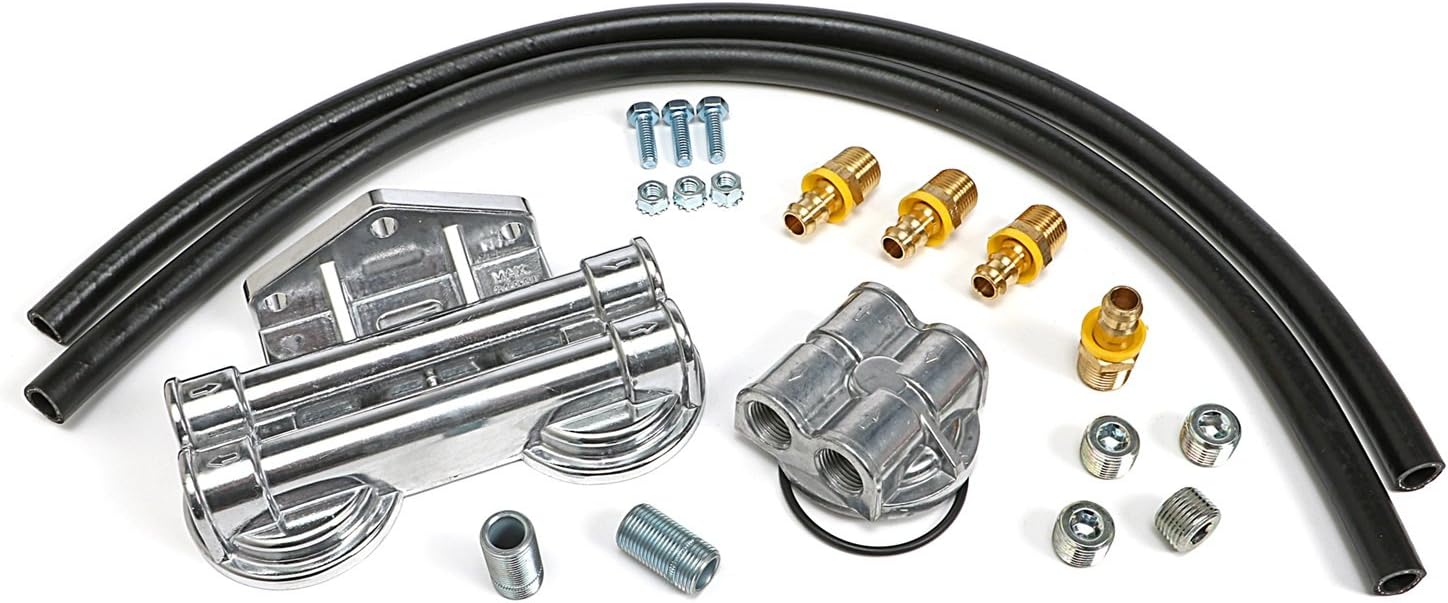 TRANS-DAPT PERFORMANCE - OIL FILTER RELOCATION KIT 90 DEGREE (1750)