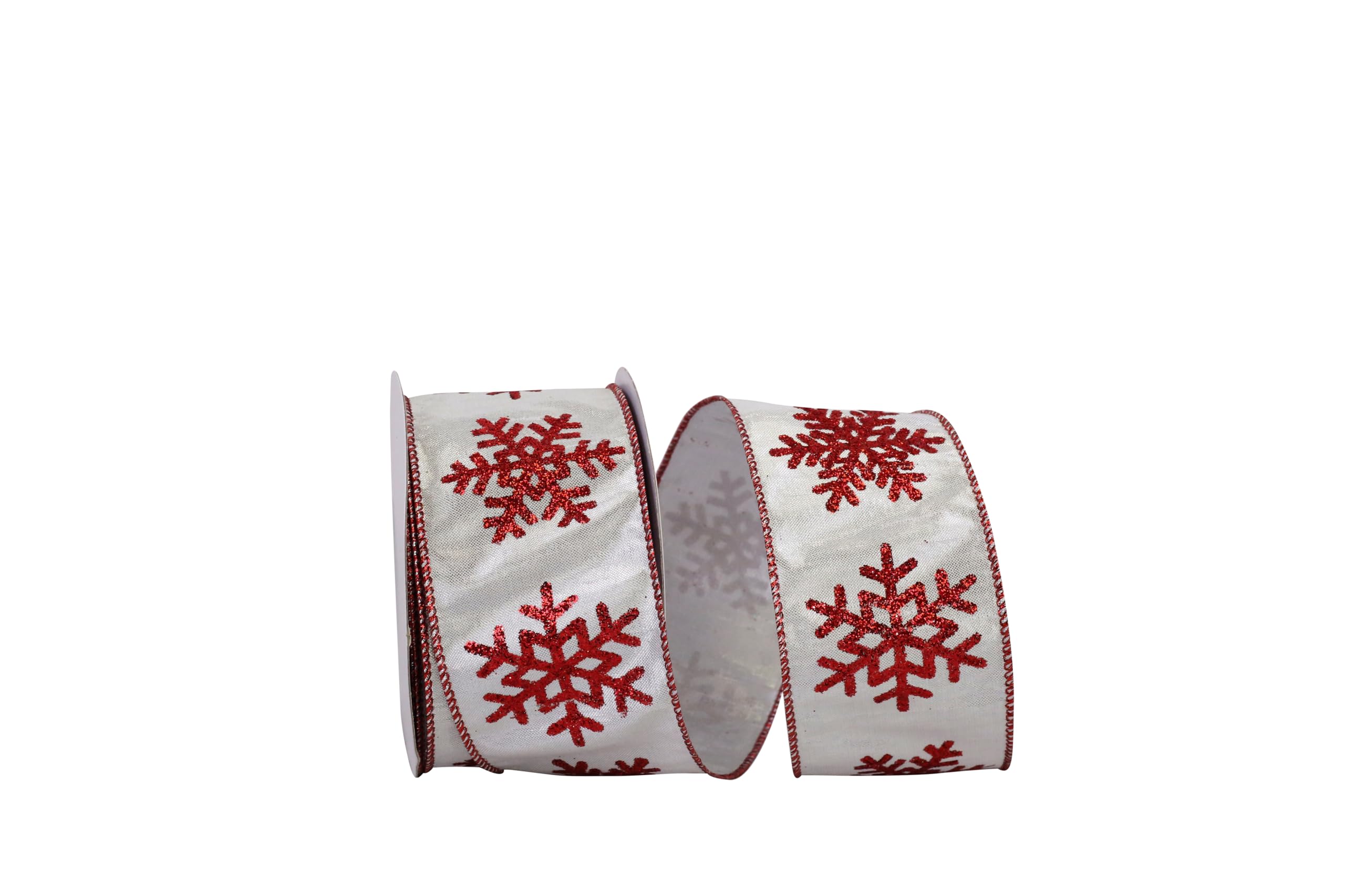 Cinta Reliant Ribbon 93561W-985-40F ideal para decorar centros de mesa navideños