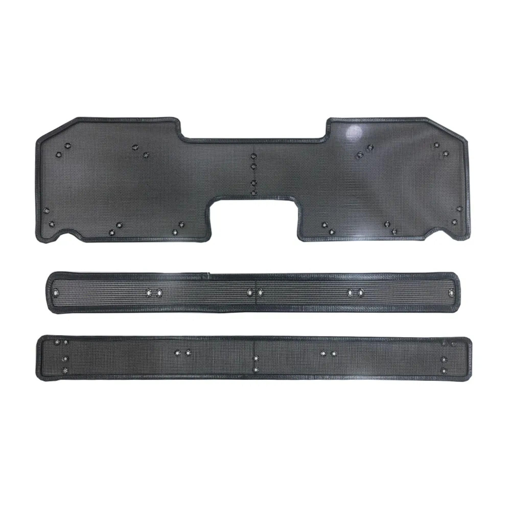 GRJ76　ランクル70　カスタムフロントグリル ランクル70 GRJ76 フロントワンオフチューブバンパーにLINE-X