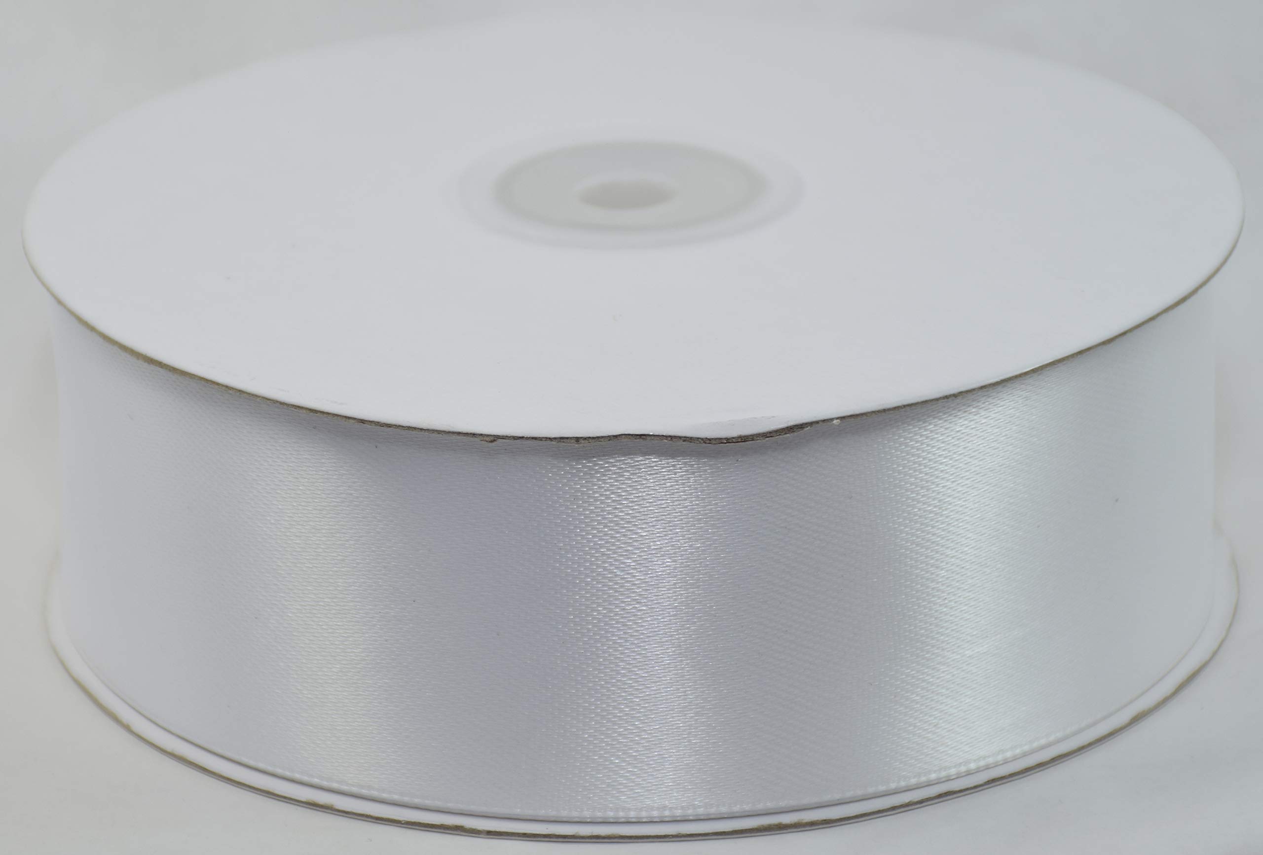 Nastro di raso Bianco largo 40 mm e lungo 22 m decorazione per