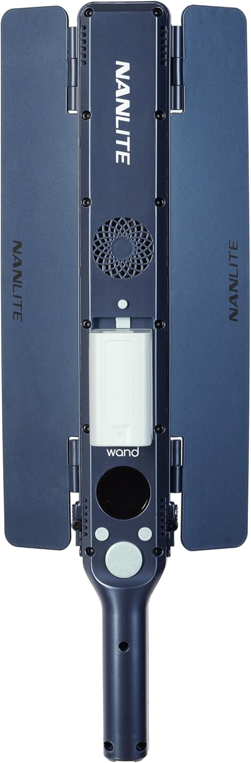 NANLITE Wand RGBW LED Light Stick 2700–7500K Bi-Color, App & Onboard Control, Lightweight Handheld Video Lighting for Content Creators, Vloggers, Photographers & Filmmakers (Midnight Blue)