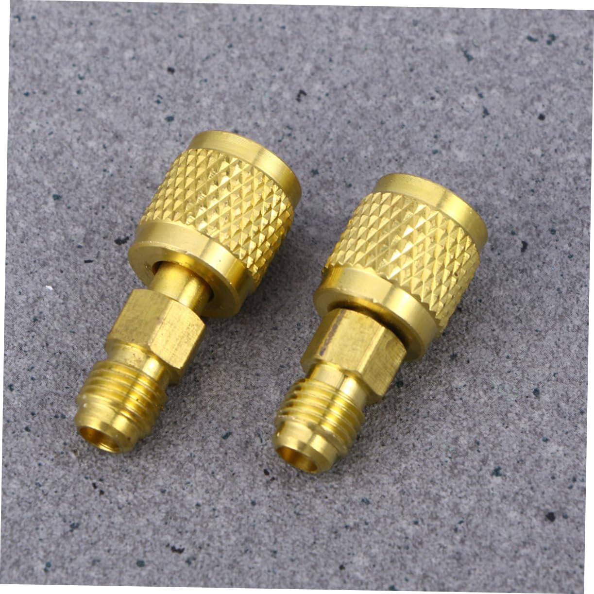 Ciieeo 2Pcs Air Conditioner Refrigeration Quick Connector Hose Adapter Set Joint Remover Installer for Easy Installation and Strong Sealing Compatible with Systems