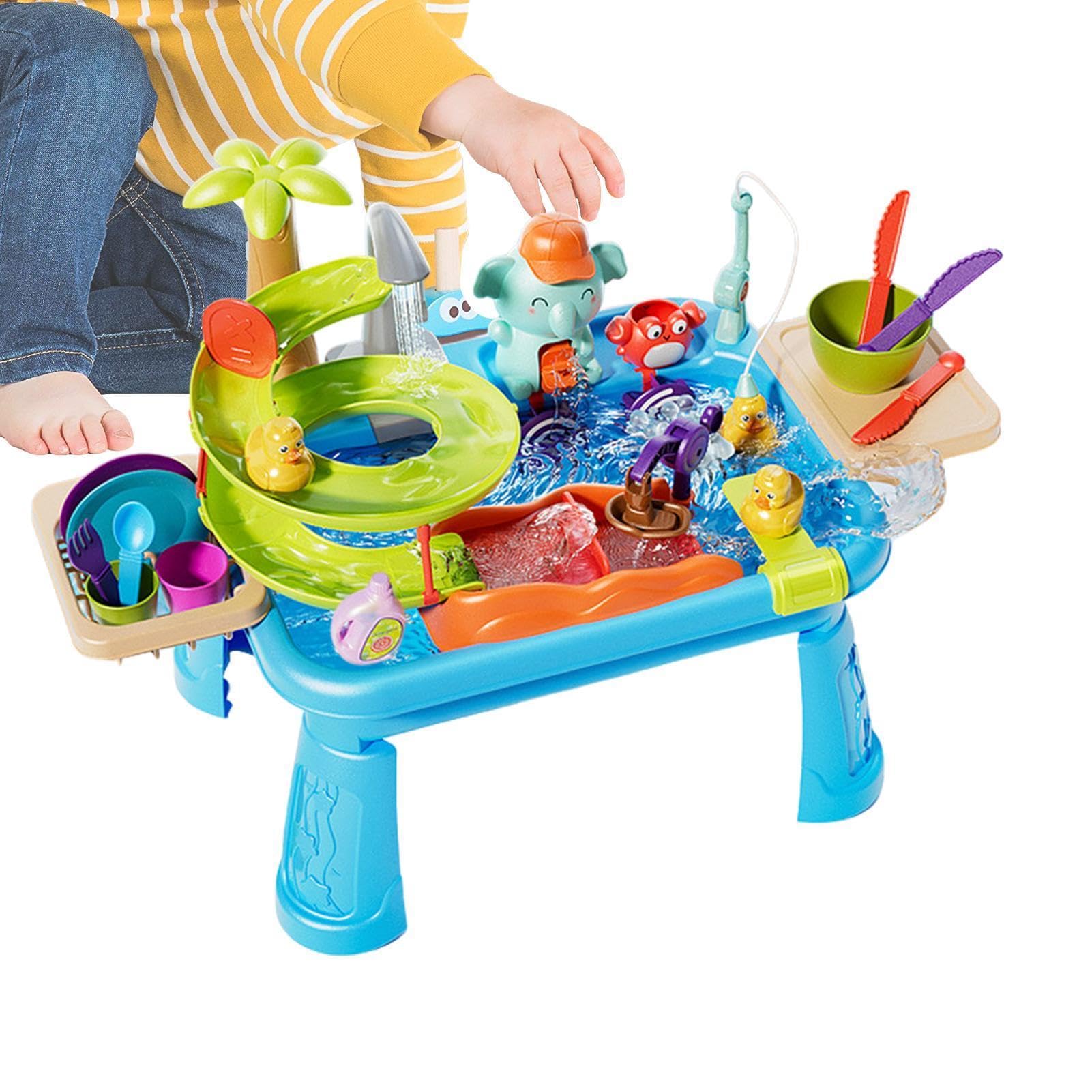 Generisch Kinderspielspüle mit fließendem Wasser Angelspielzeug für Kinder | Kinderwaschbecken zum Angeln, für Outdoor-Einsatz in Garten, Hof und , für und Mädchen