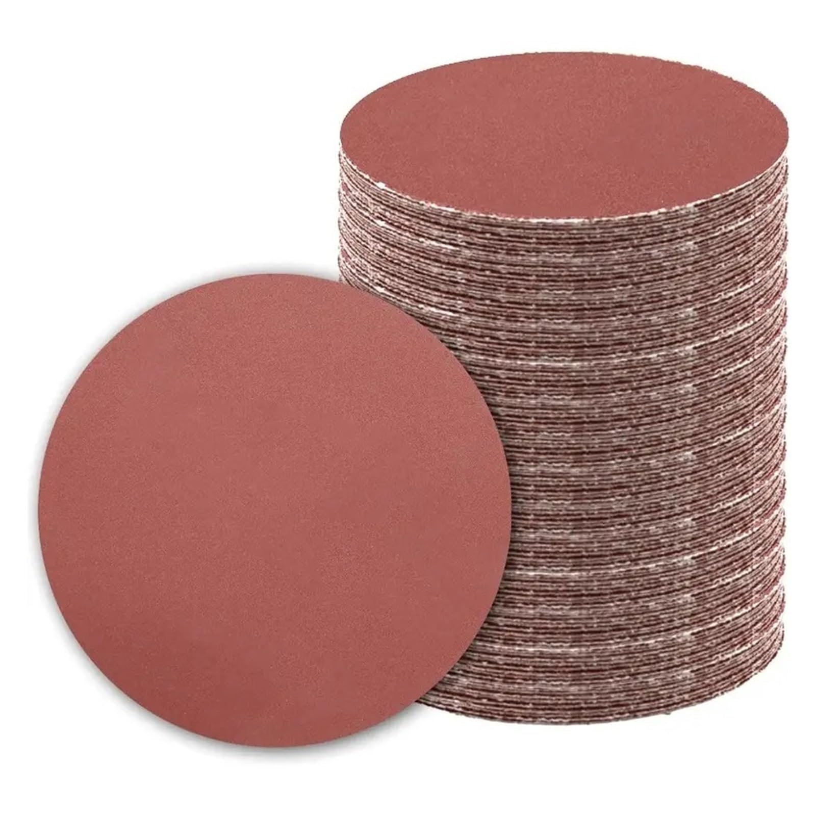 150 Uds 7 pulgadas 180,0mm papel de lija disco lijado carpintería pulido herramientas Accesorios Para Lijadora(Red-p240)