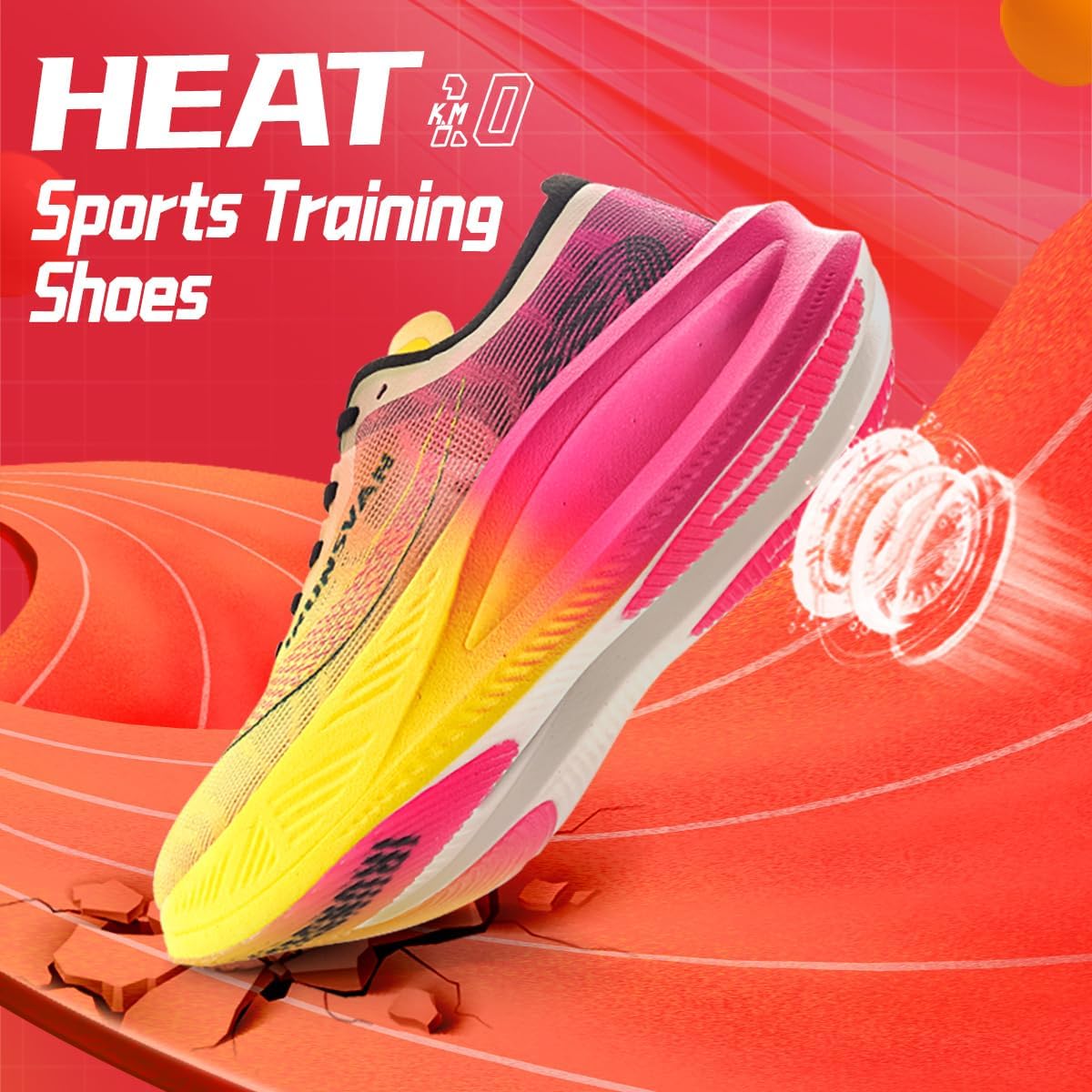 Carbon Plate Marathon Running Racing Shoes Men Professional Stable Supp ort Shock-Relief Ultra-Light Rebound Sneakers - Image 6