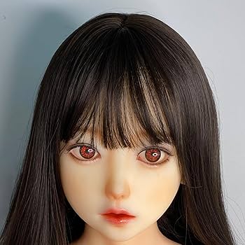 等身大ドールヘッド M16ボルト付 Amazon.co.jp: フィギュア ヘッド ウィッグ付きドールヘッド