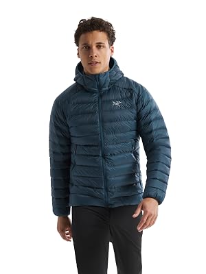 Arcteryx Cerium Hoody Mens Down Jacket Packable Insulated Mens Winter Jacket with Hood