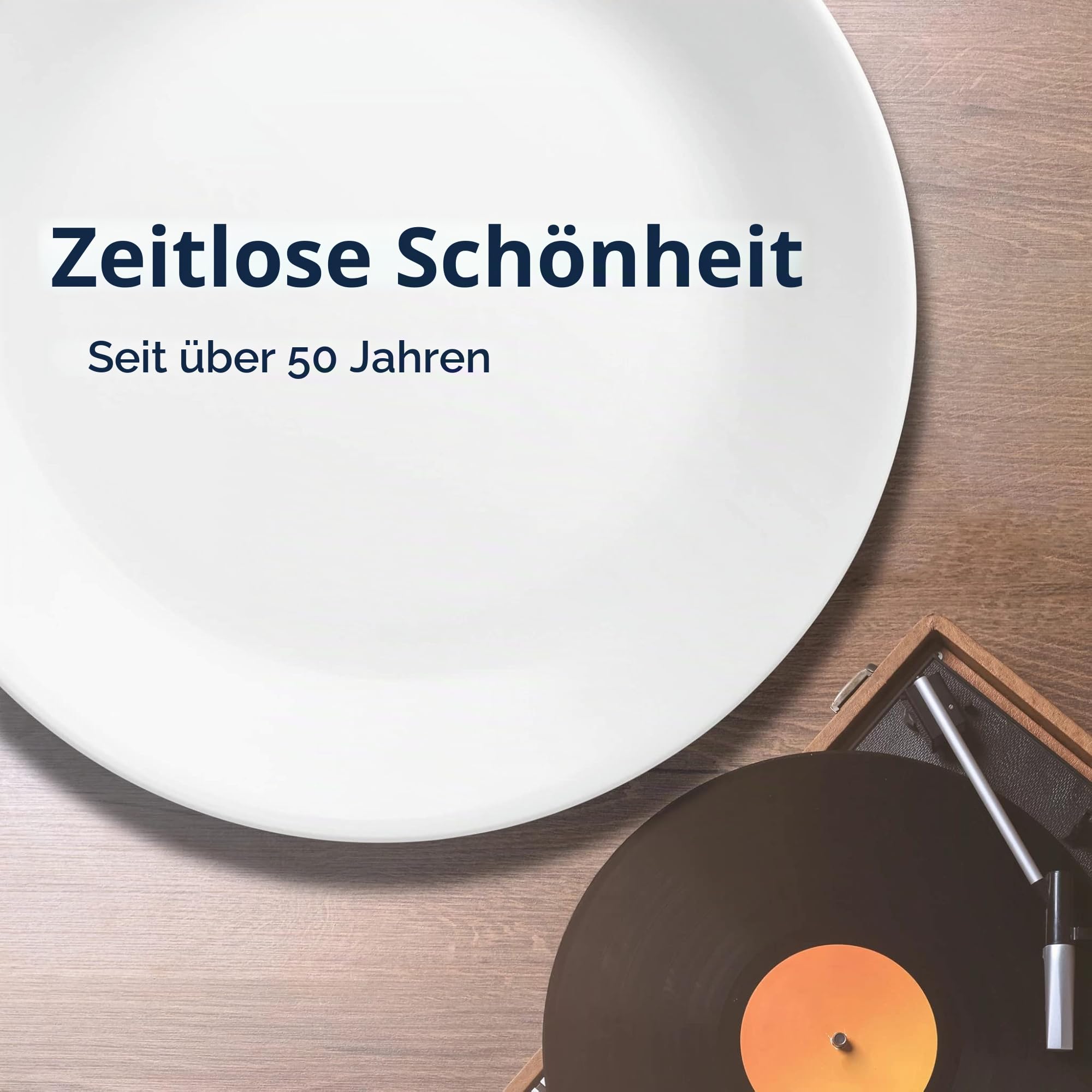 CORELLE 18-Piece Dinnerware Set 1134500 Geschirrset, Glas, schwarz/weiß