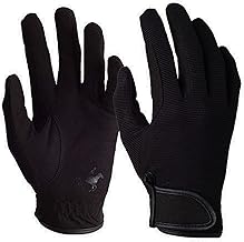 Horse Riding Gloves, Unisex Adults, Non-Slip, Breathable, Touchscreen Gloves, Used for Cycling, Riding and Outdoor Activities