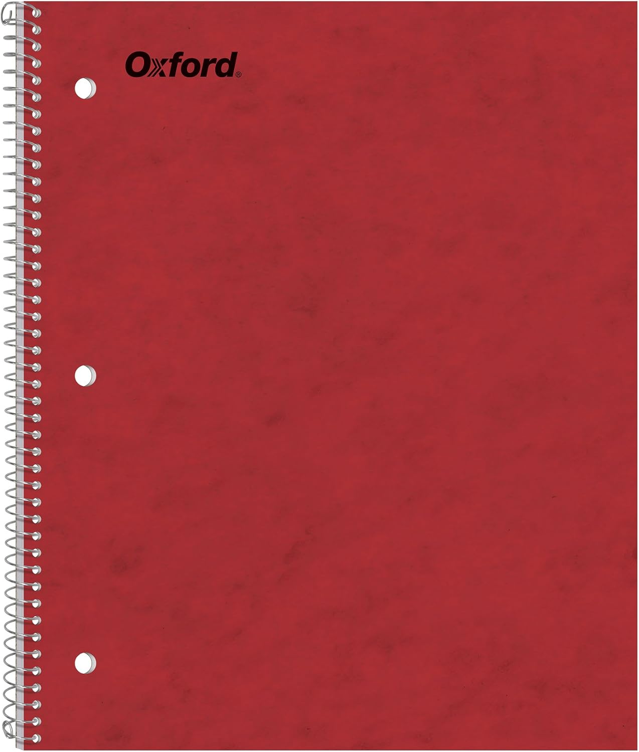 Ampad Single Wire Notebook, Size 11 x 9, 1 Subject, Assorted Covers, 100 Sheets, College Ruled (Pack of 6) (25-009)