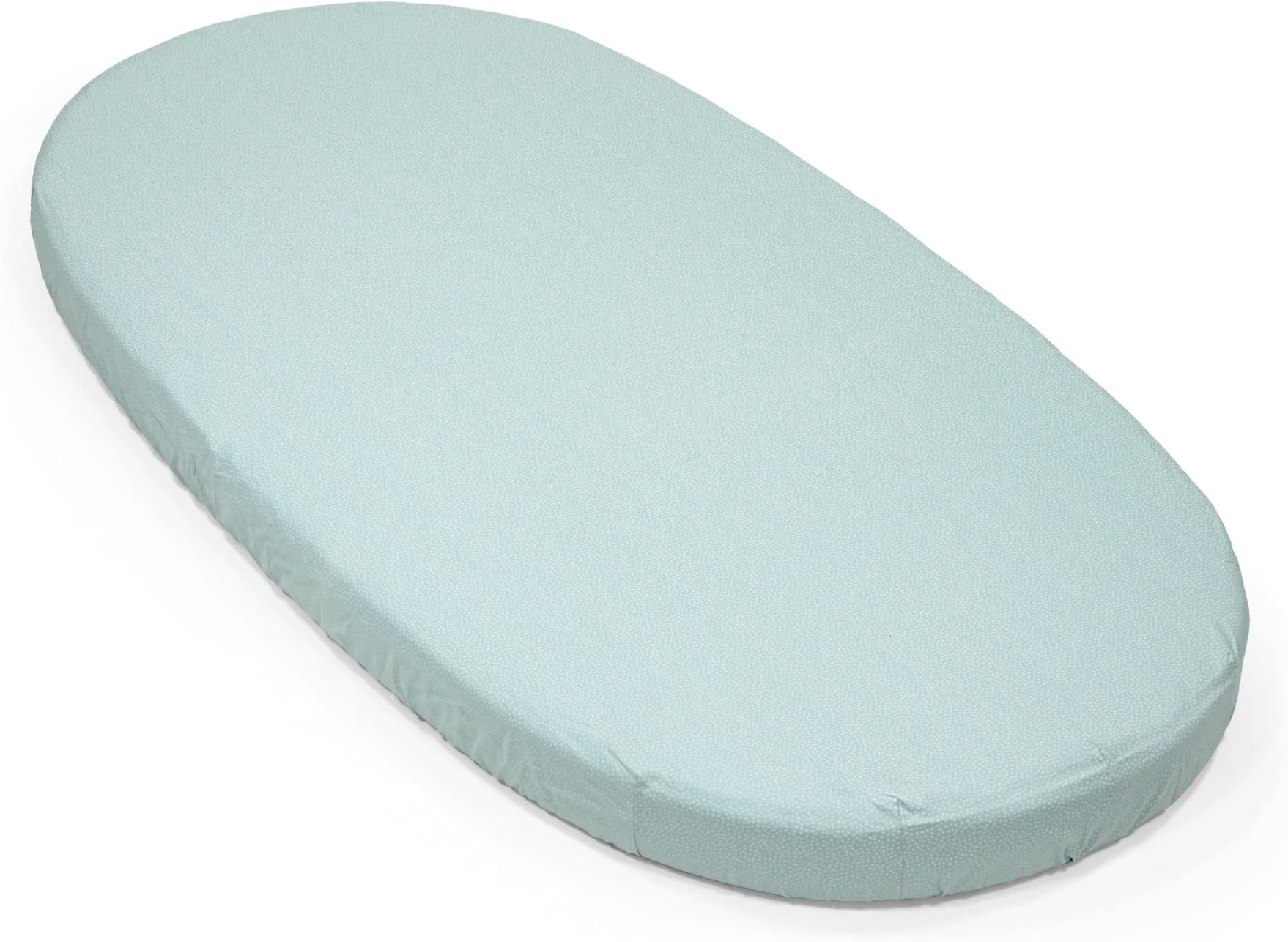 StokkeSleepi V3 Bed Fitted Sheet, Dots Sage