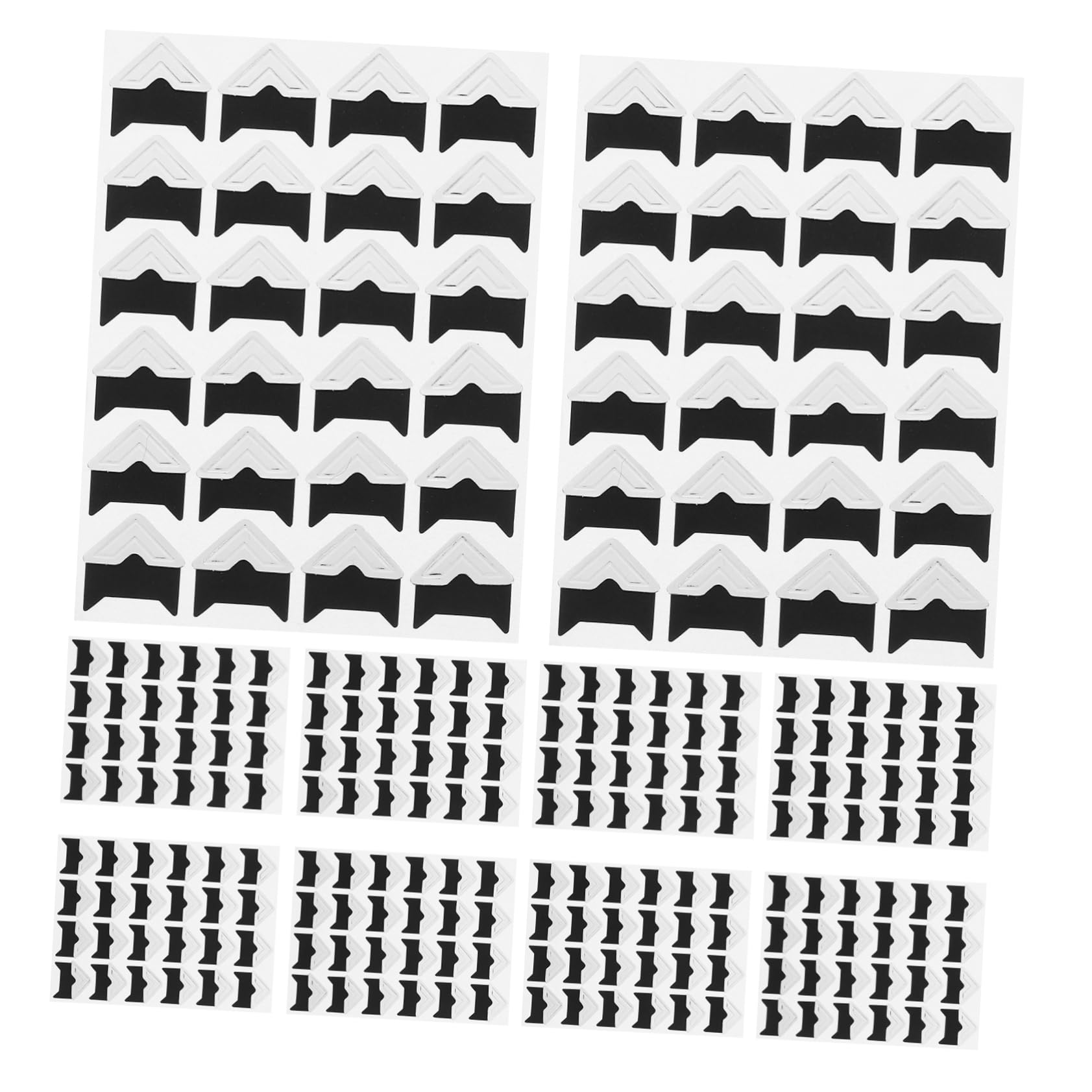 Operitacx Memory Books Picture Corners 10 Pack Self Adhesive Scrapbook Corners for Scrapbooking Photo Album