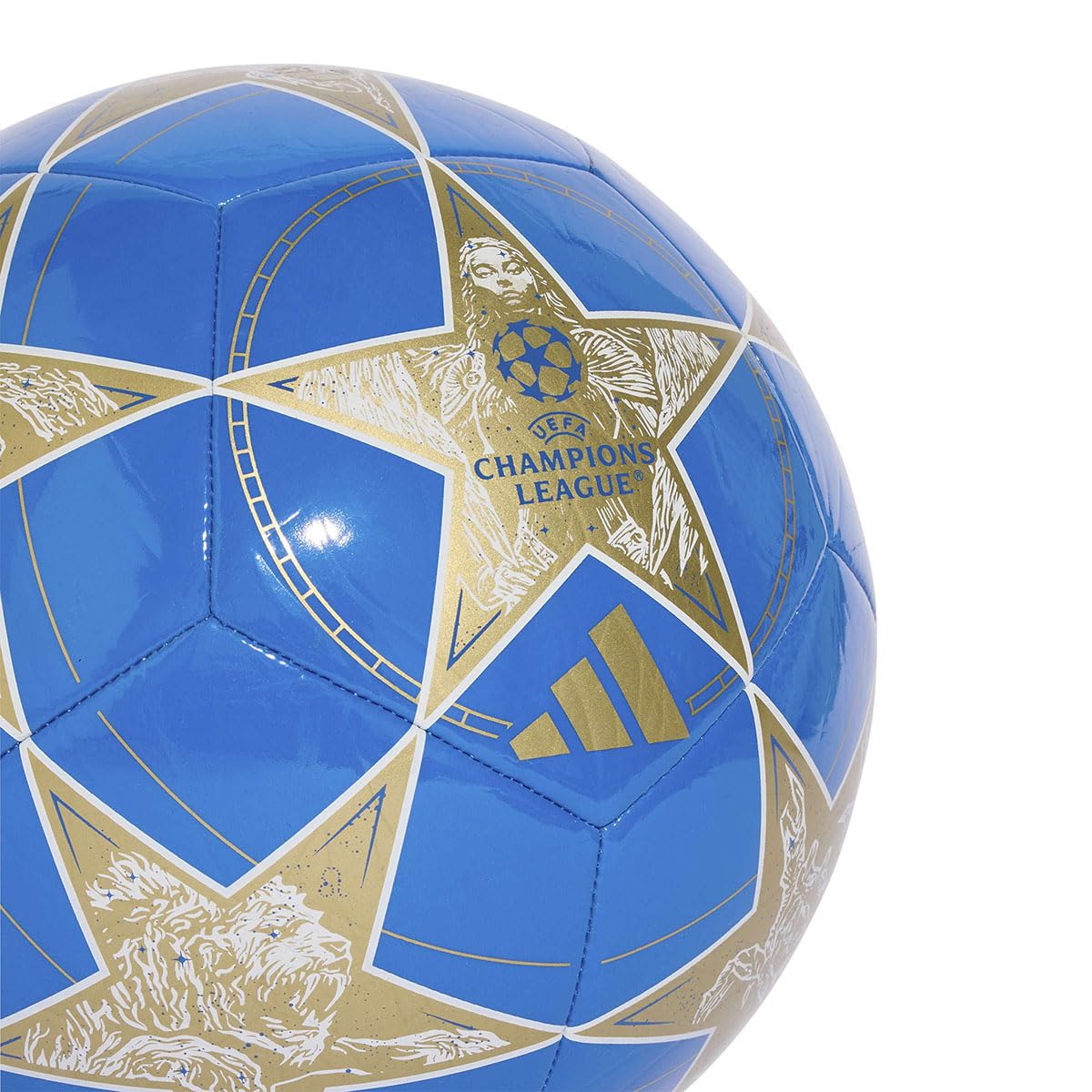 Adidas UEFA Champions League Club Ball JP1535, piłka nożna, uniseks, niebieska, 5 EU