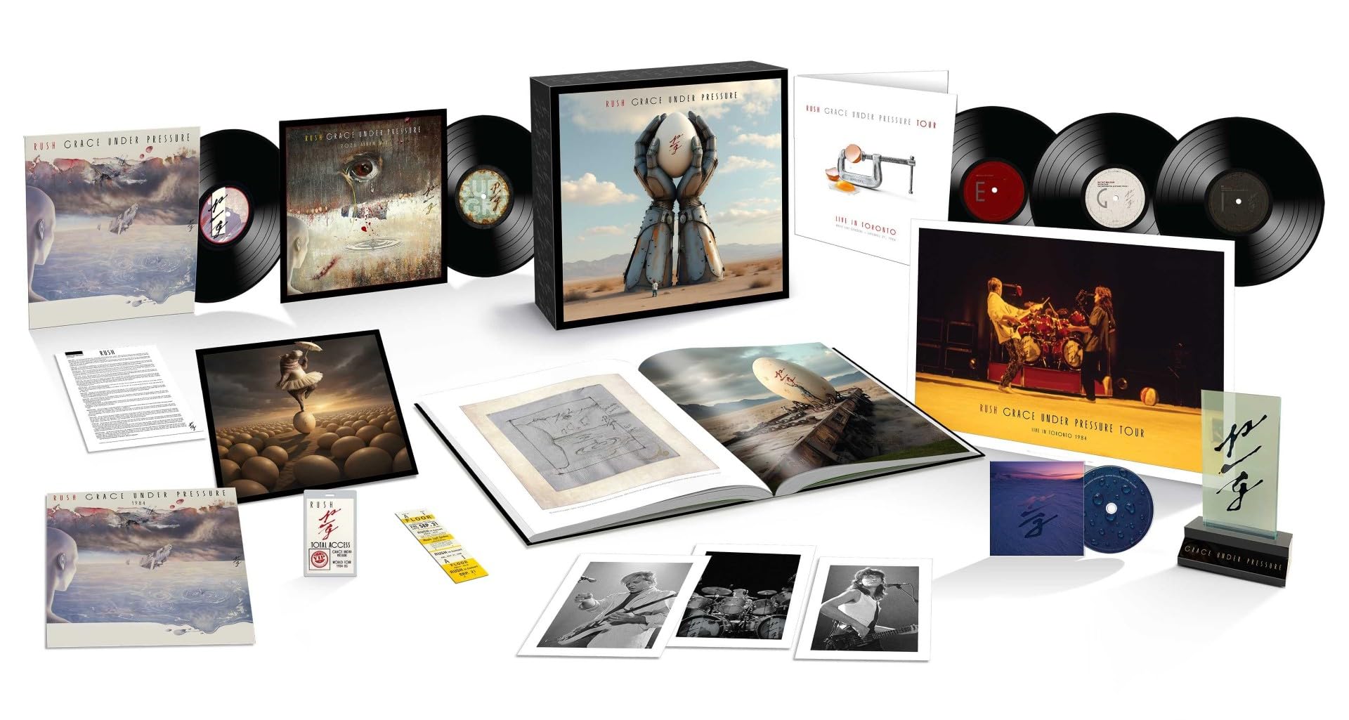 Grace Under Pressure (Ltd. Super Deluxe 5LP+BluRay Audio)