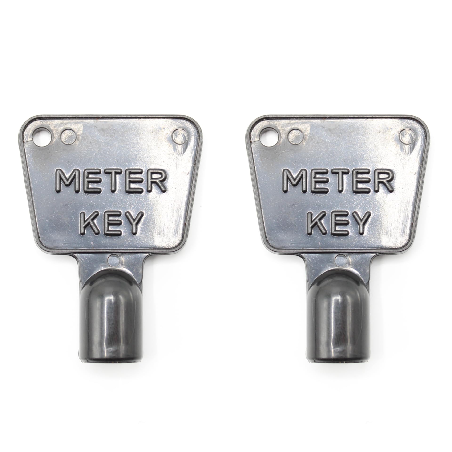 JD Brands Meter Box Keys | Pack of 2 | Gas Meter Box Keys | Electric Meter Box Keys | Utility Key