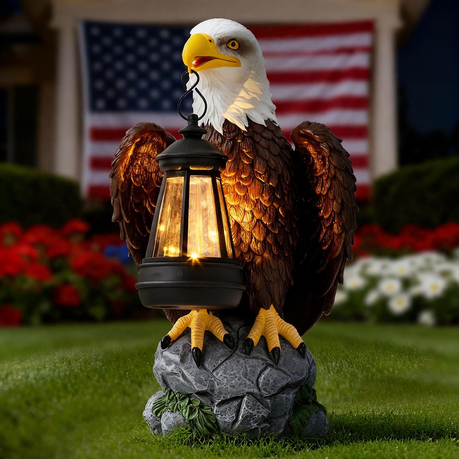 Amazon.com: Jesokiibo 250th Anniversary USA Bald Eagle Statue with