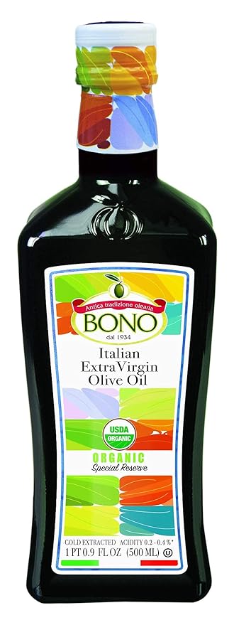 BONO Aceite de Oliva Extra Virgen Orgánico Italiano, 3 Pack miniatura 3