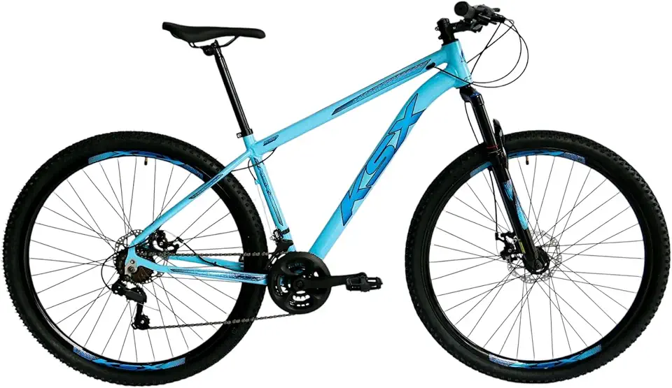 Bicicleta Aro 29 Feminina KSX Bike Cabeamento Interno 21 V Quadro Reto ou Curvo
