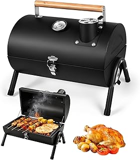 Nafas 2-in-1 Portable Charcoal Grill Outdoor Stove Small Tabletop Babecue Grill