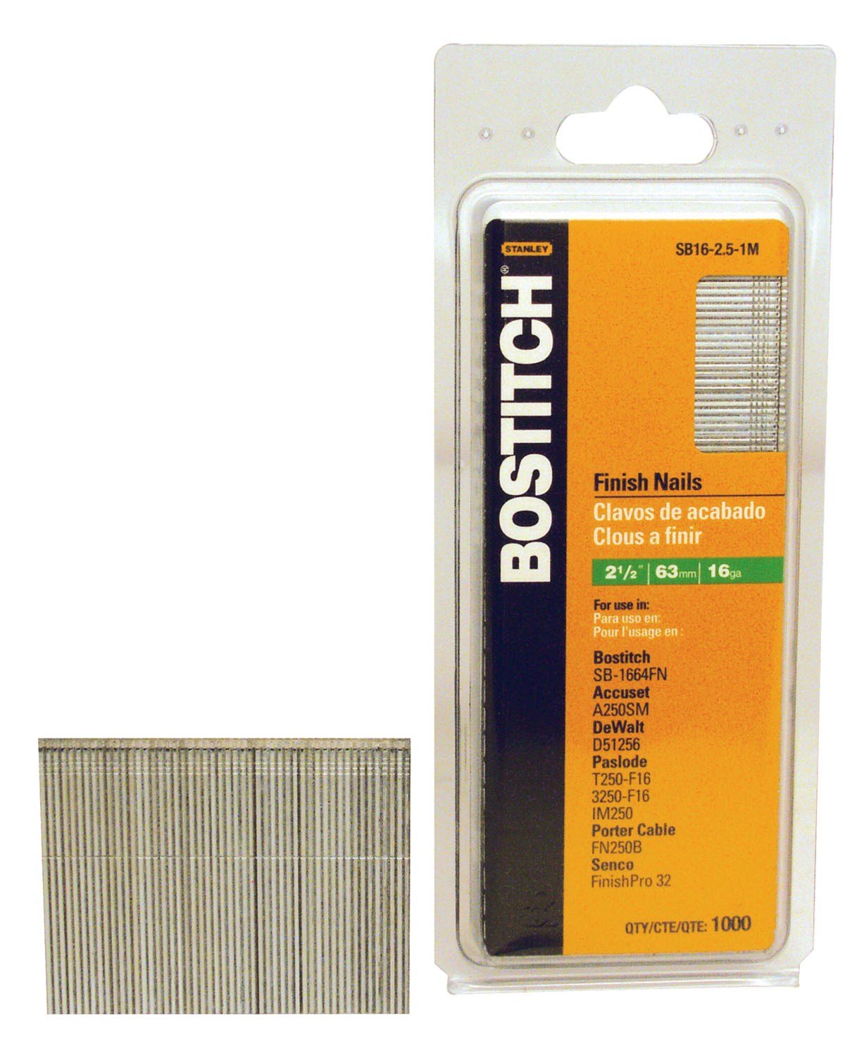 Pneumatic Finish Nails