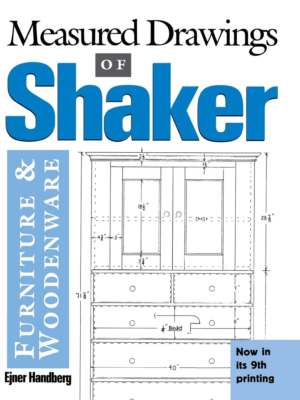 Measured Drawings of Shaker Furniture and Woodenware Paperback – September 17, 1980