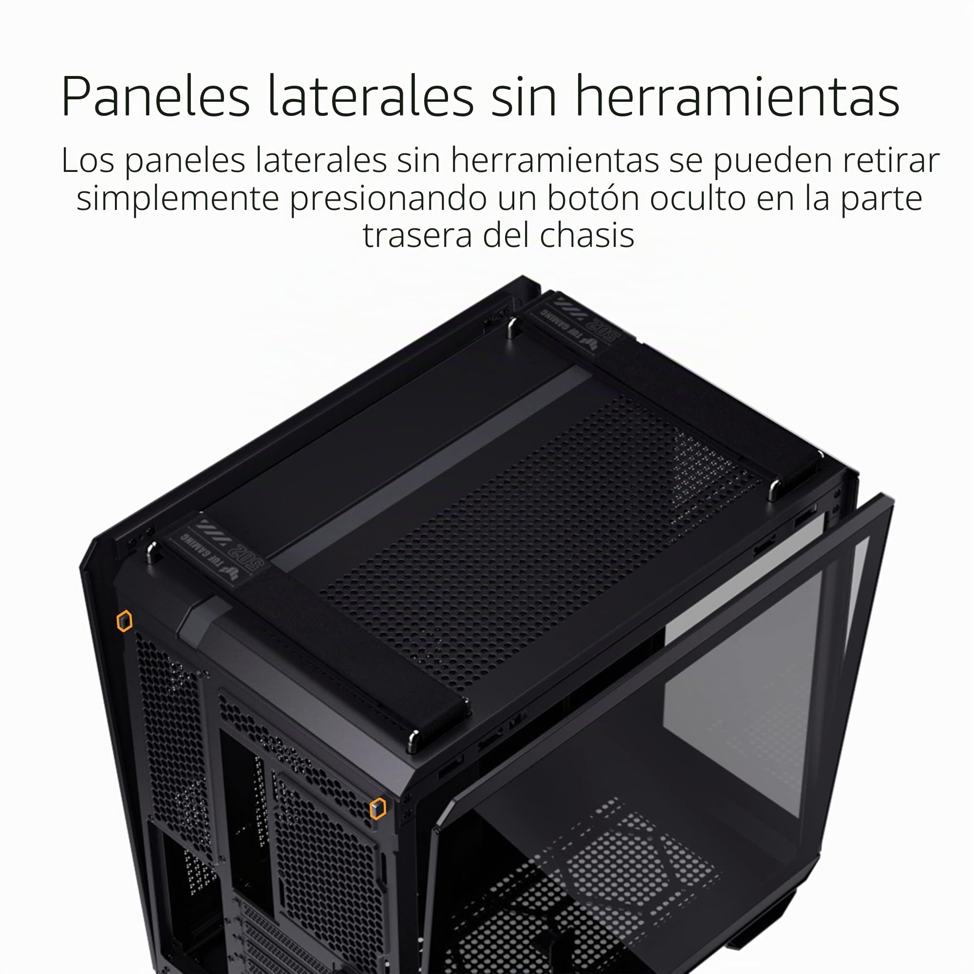 ASUS TUF Gaming GT502 Plus - Caja para PC Gaming ATX - Negra
