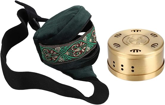 Zetiling Smokeless Moxibustion Box, Portable Moxa Box Three Layer Filter Design Heating Carement for Back Neck Belly