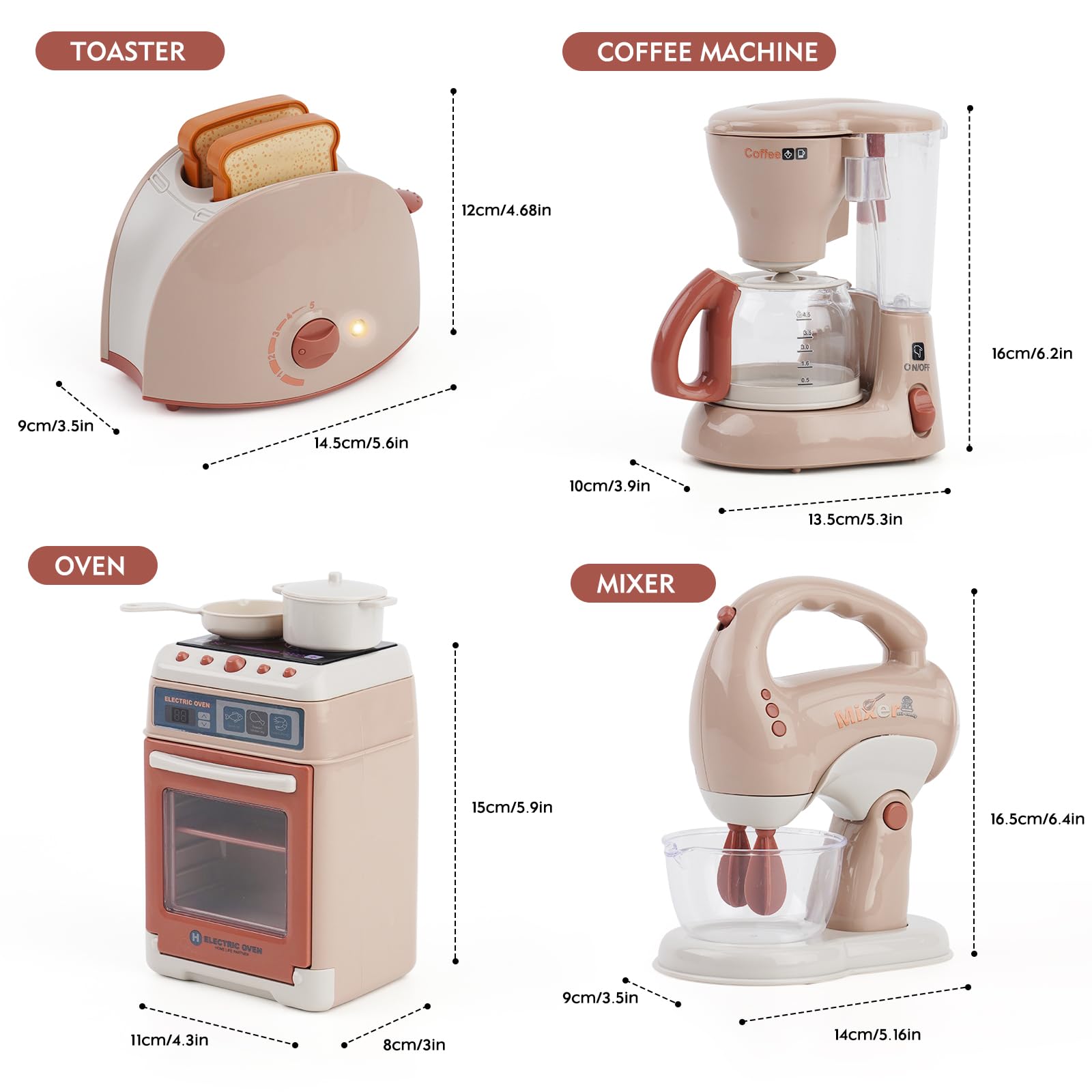 Cuisine Pour Enfants Avec Accessoires : Micro-ondes Casserole Ustensile Jeu D'imitation Ensemble