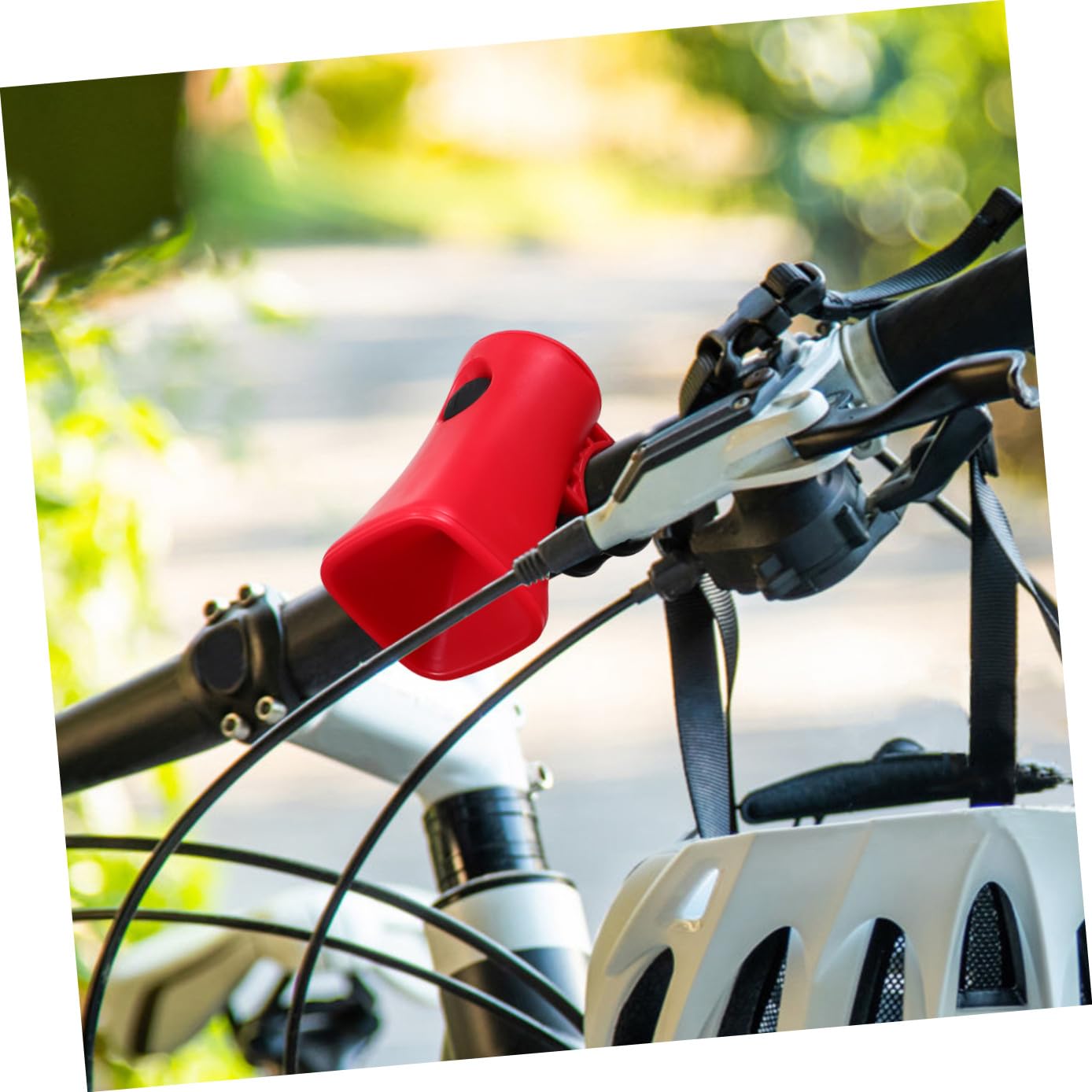 ibasenice Klaxon Électrique Corne De Vélo Cloches Klaxon De Vélo Super Puissant Guidon Universel Klaxon De Vélo De Sécurité Klaxons De Vélo pour Vélos De Route Abdos