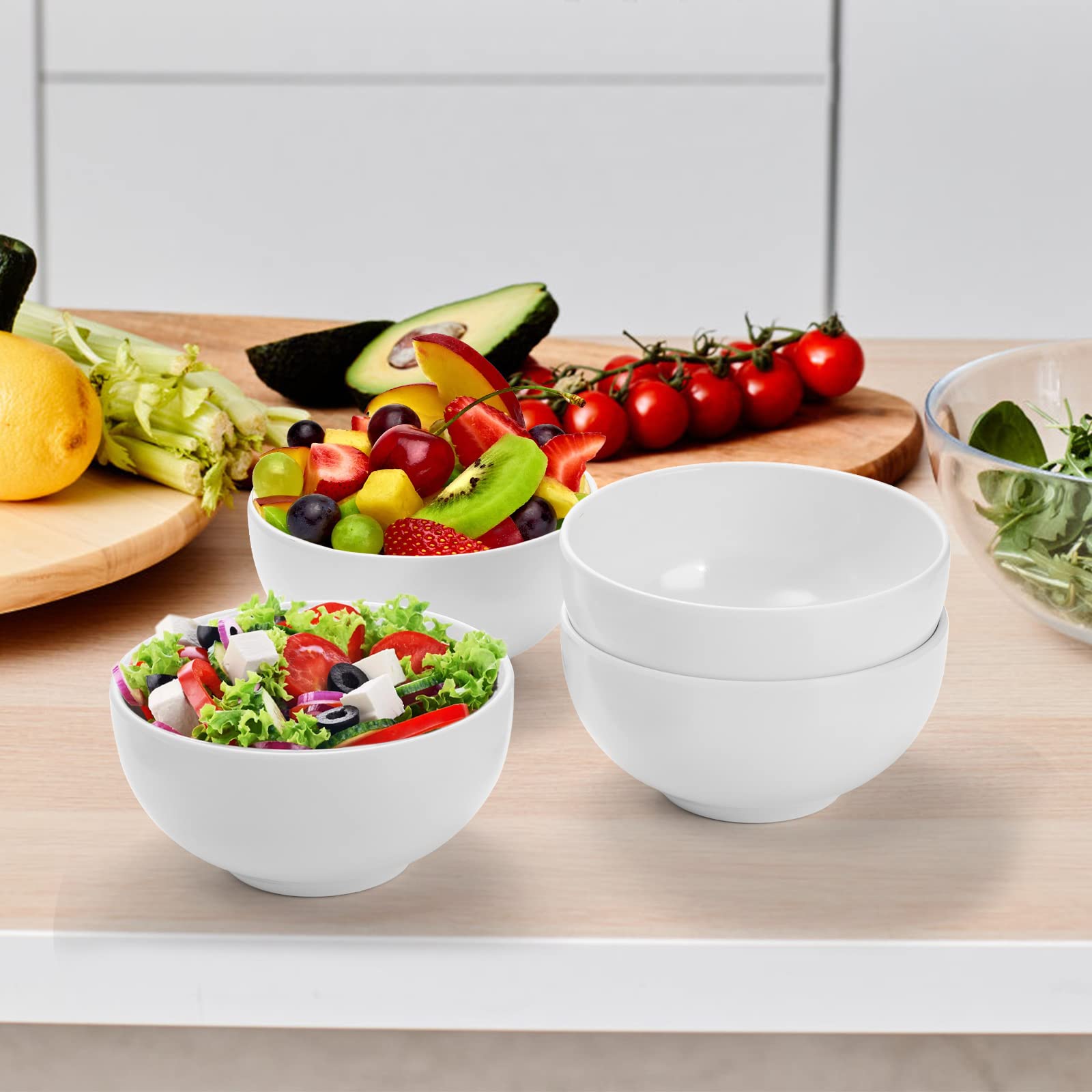 Snapklik 8 Pack 25 Oz Melamine Bowls Set White Soup Bowls snapklik-8-pack-25-oz-melamine-bowls-set-white-soup-bowls