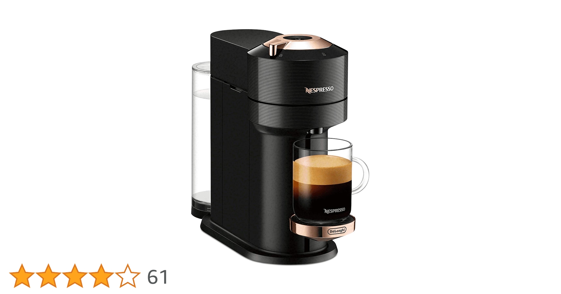 Nespresso Vertuo Next Coffee and Espresso Machine by De'Longhi