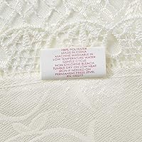 Vista 3 de Flor Lazo clásico Lace diseño Manteles, Rectangular