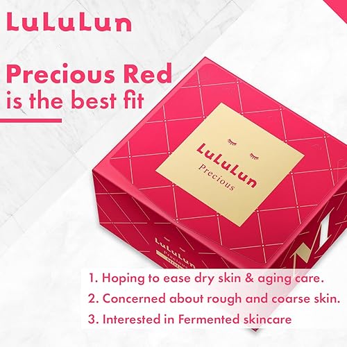 Miniatura 2 de Lululun 32 EA - Máscara facial antienvejecimiento para piel madura y seca, máscaras faciales diarias para mujeres y hombres por arroz ferminado,