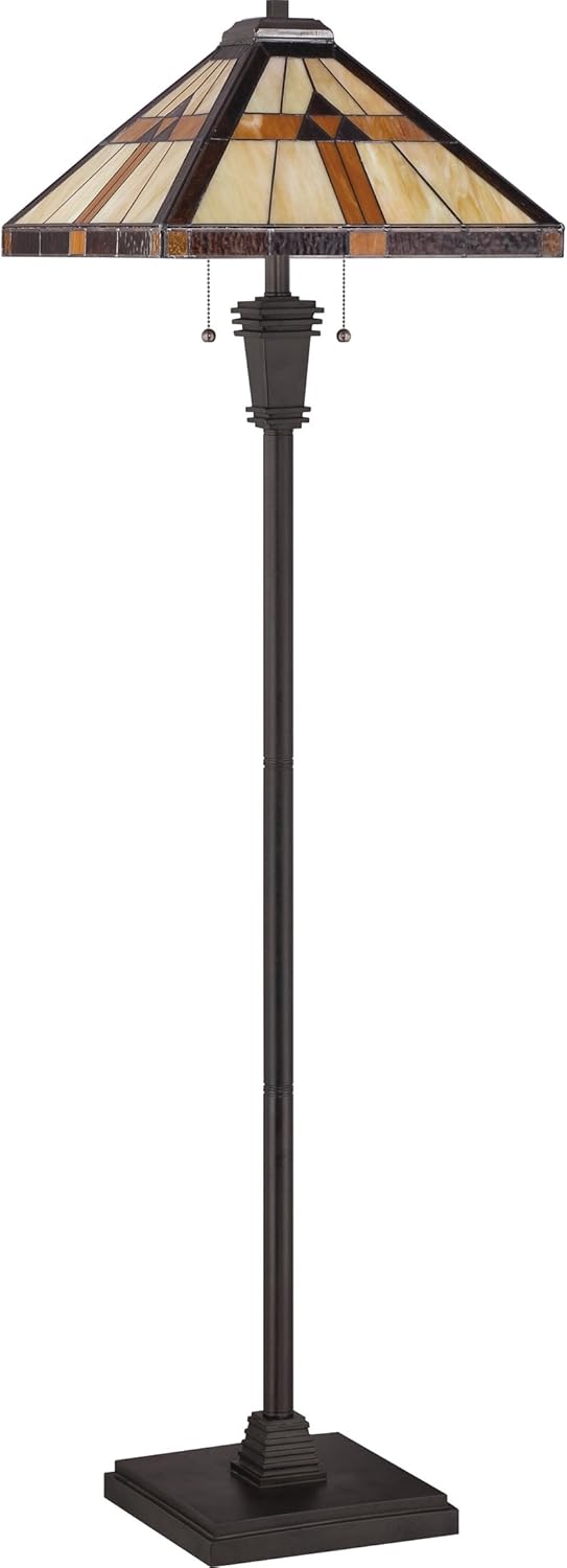 Quoizel Bryant 2-Light Bronze Floor Lamp