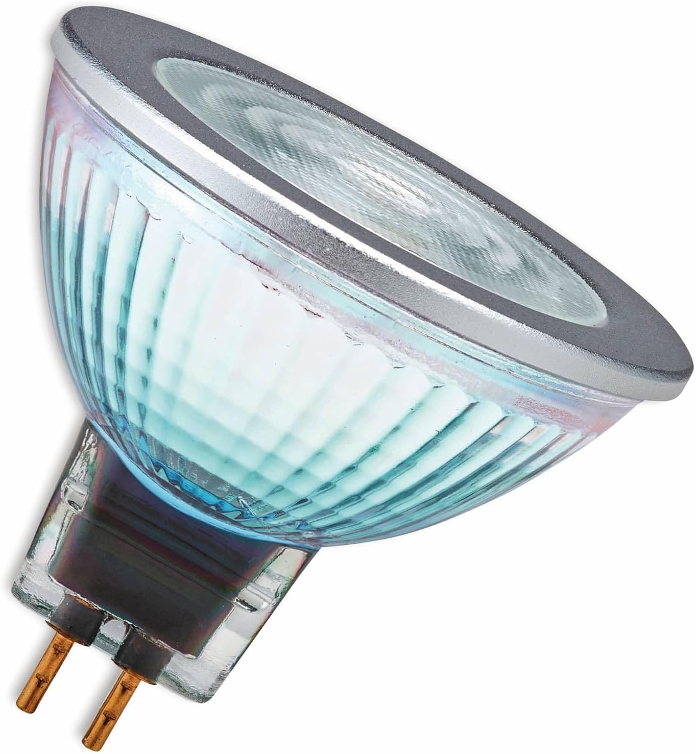 Osram Pack of 10 x Spot LED Reflector Lamp | Base: GU5.3 | Cool White | 4000 K | 4.90W | Replacement for 35 W | LED Superstar MR16 12 V, Set of 10
