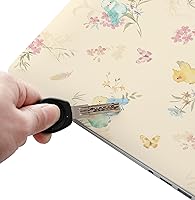 Vista 3 de Adhesivo para portátil de 12.1, 13, 13.3, 14, 15, 15.6 pulgadas, reutilizable, universal, protector personalizado para computadora portátil