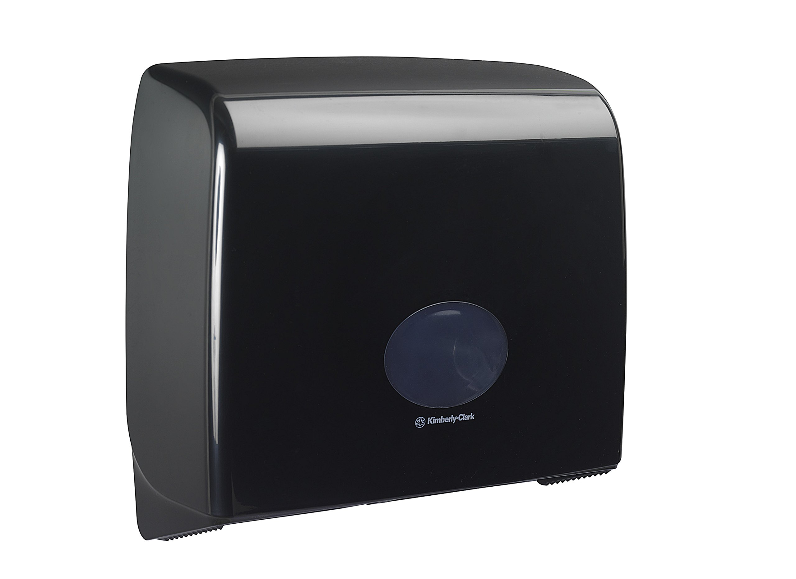 Aquarius, 7184, dispensador de papel higiénico plegado, Jumbo Non-Stop, negro, 1 x 1 dispensador