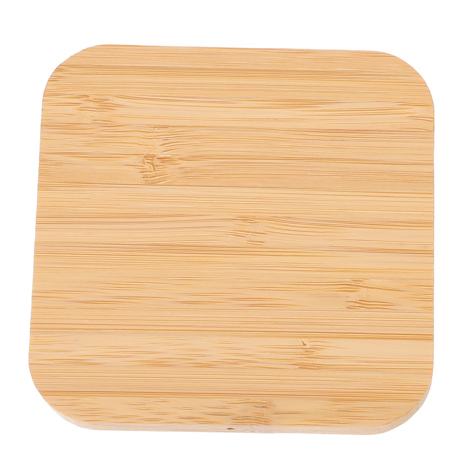 Cargador inalámbrico de madera amarilla STOBAZA con diseño portátil elegante 8