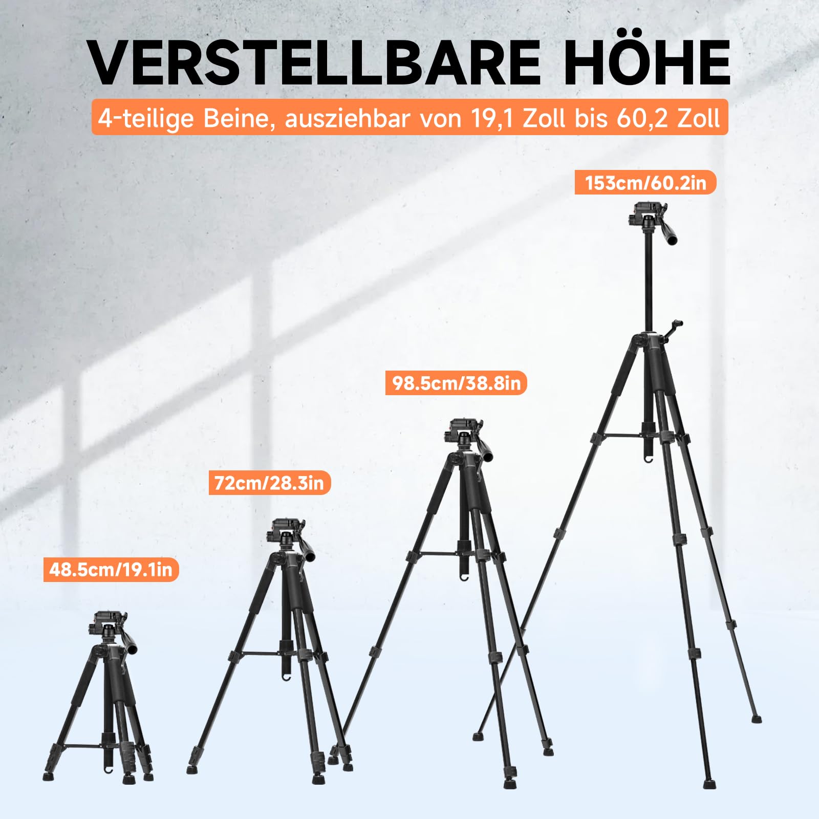 Kreuzlinienlaser mit 2 Lotpunkten, DOVOH Laser mit Stativ PV-360G-KIT