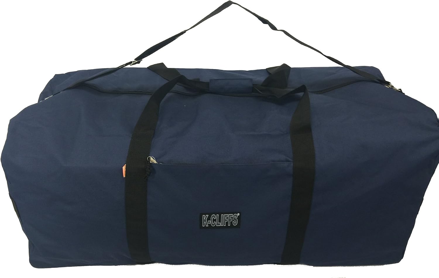 Heavy Duty Cargo Duffel Large Sport Gear Drum Set Equipment Hardware Travel Bag Rooftop Rack Bag, Navy, 24" x 12" x 12", - Image 4
