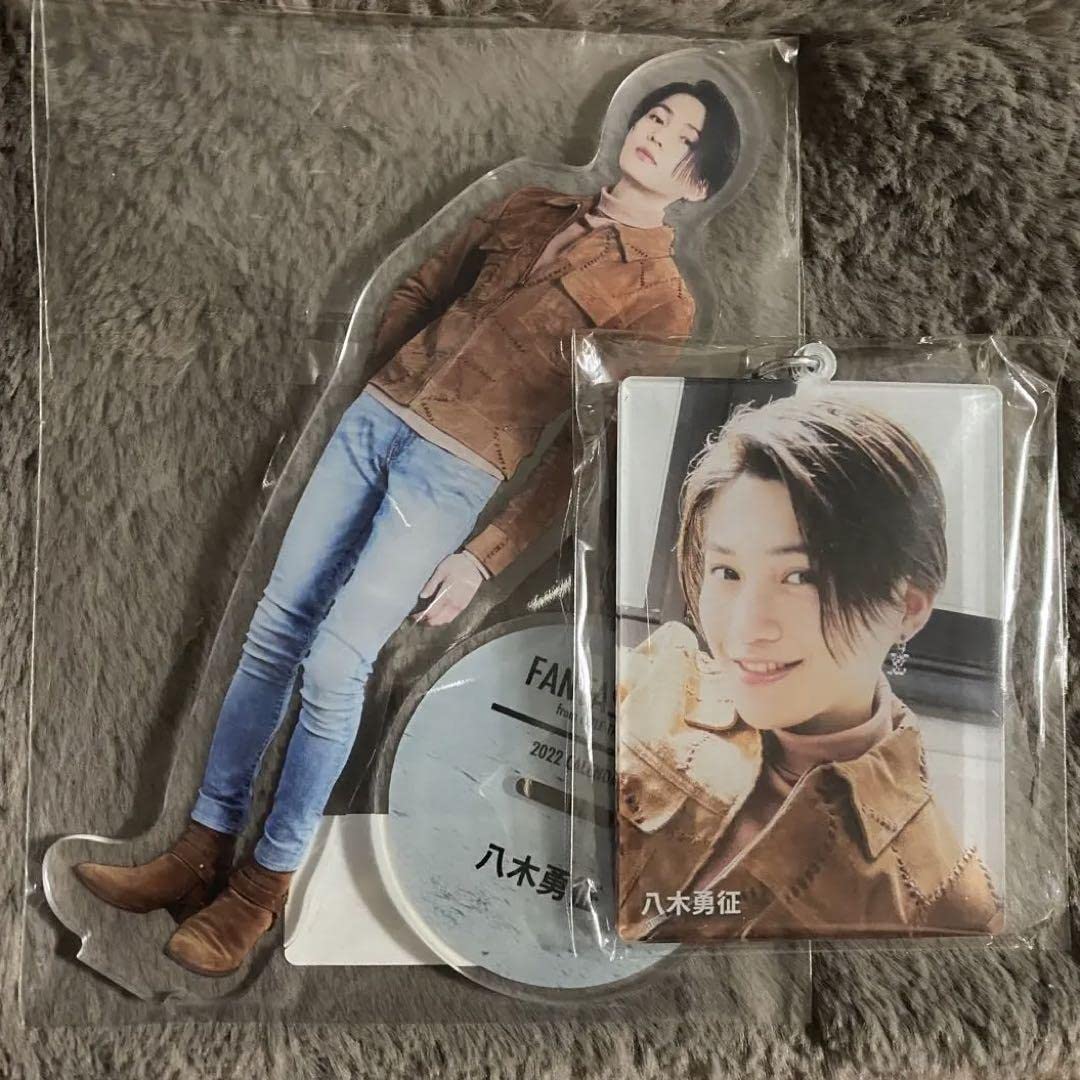 八木勇征アクリルスタンドキーホルダーミニ色紙