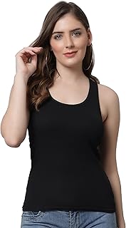 eleg & stilance Women's Camisole Sando Tops Innerwear Sleeveless Tank Top Cotton Round Neck Gym and Workout Spaghetti Tops to Size-picture-43