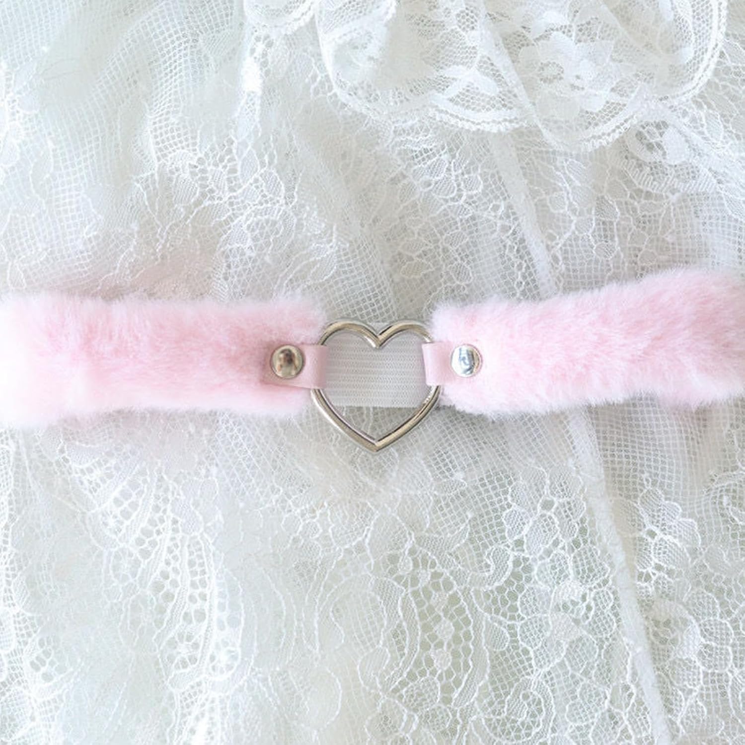 JK Garter Strap Belt for Women Cool Suspenders Lingerie Belt Adjustable Plush Thigh for Night Club Elastic Choker Leg Strap