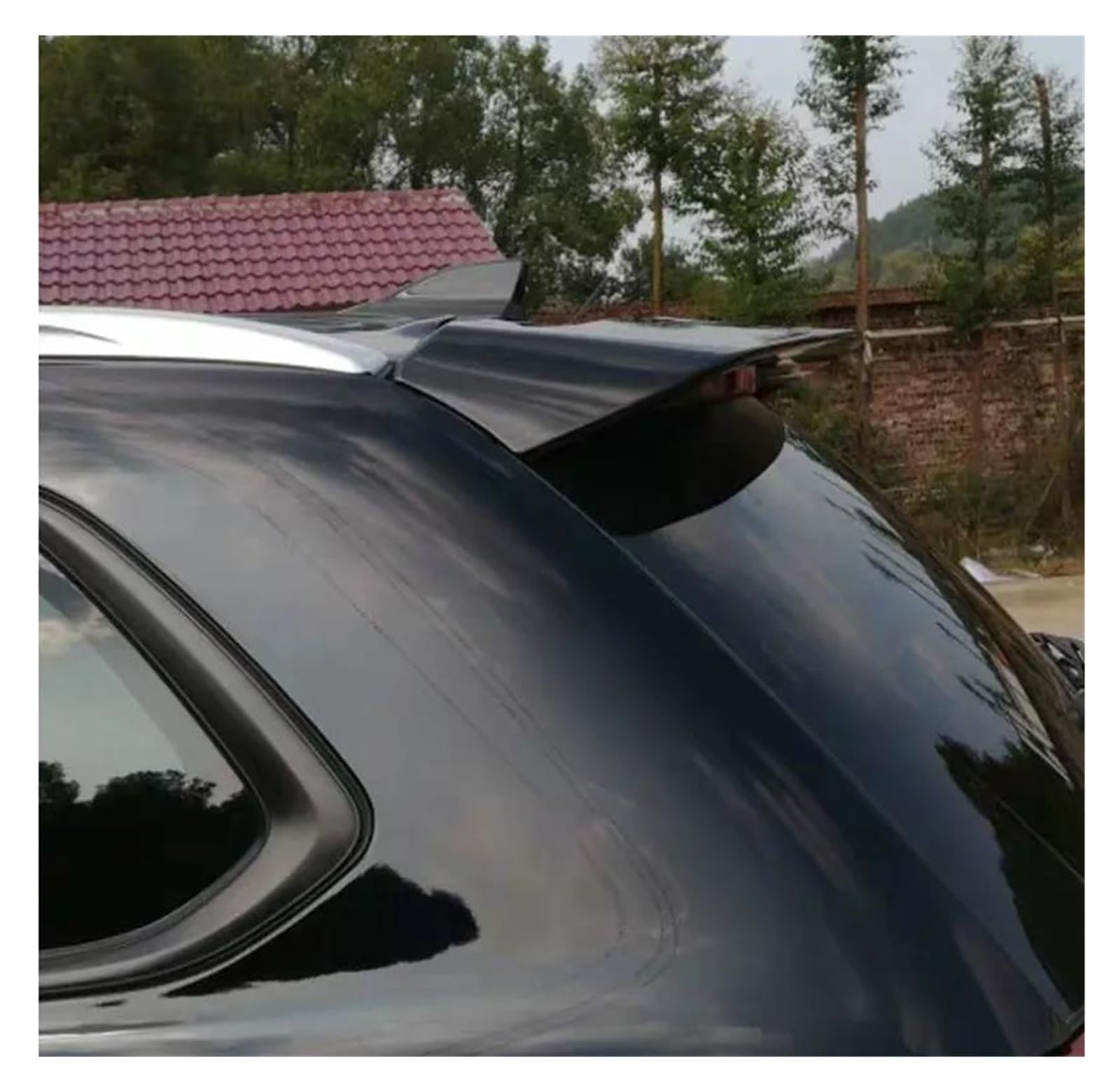 Aile de queue pour Mitsubishi Outlander 2013-2019 : spoiler aérodynamique glossy - 6