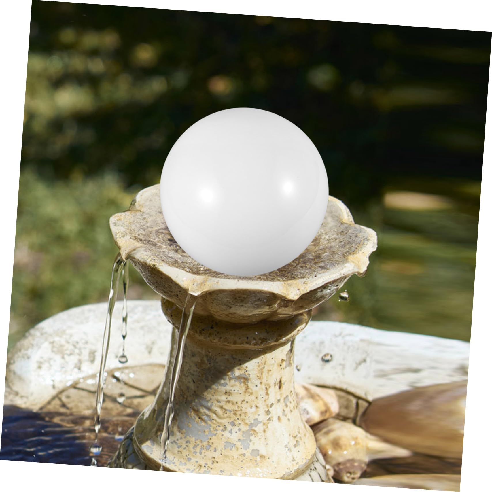 BESPORTBLE Boule De Regard Miroir Acier Inoxydable Boule Réfléchissante Décorative pour Jardin Pelouse Ou Intérieur Ornement De Globe De Contemplation